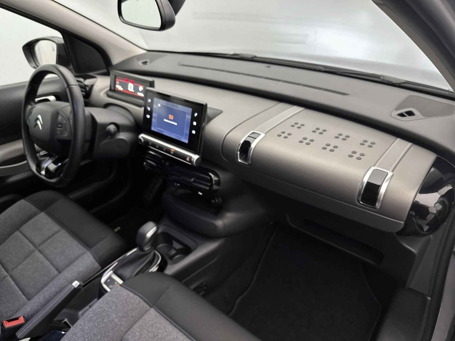 Citroen C4 Cactus Shine Plus 130pk Automaat | Navigatie | Achteruitrijcamera | Climate Control | Cruise Control | Parkeersensoren v+a | Keyless | Apple Carplay / Android Auto | Bluetooth | Donker getint glas | Trekhaak | 17" lichtmetalen velgen | - 14/31