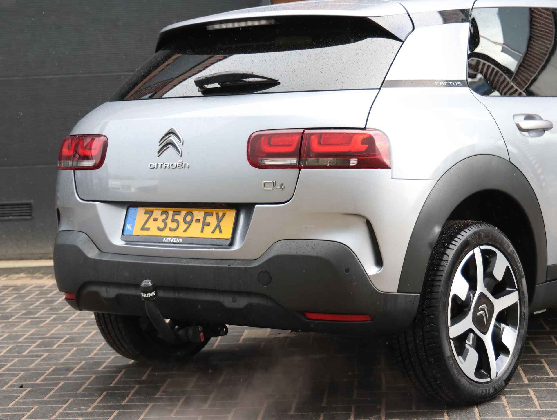 Citroen C4 Cactus Shine Plus 130pk Automaat (1ste eig.|Cruise control|Navigatie|CarPlay & Android Auto||LMV|Climate control|Dodehoekwaarschuwing) - 40/41