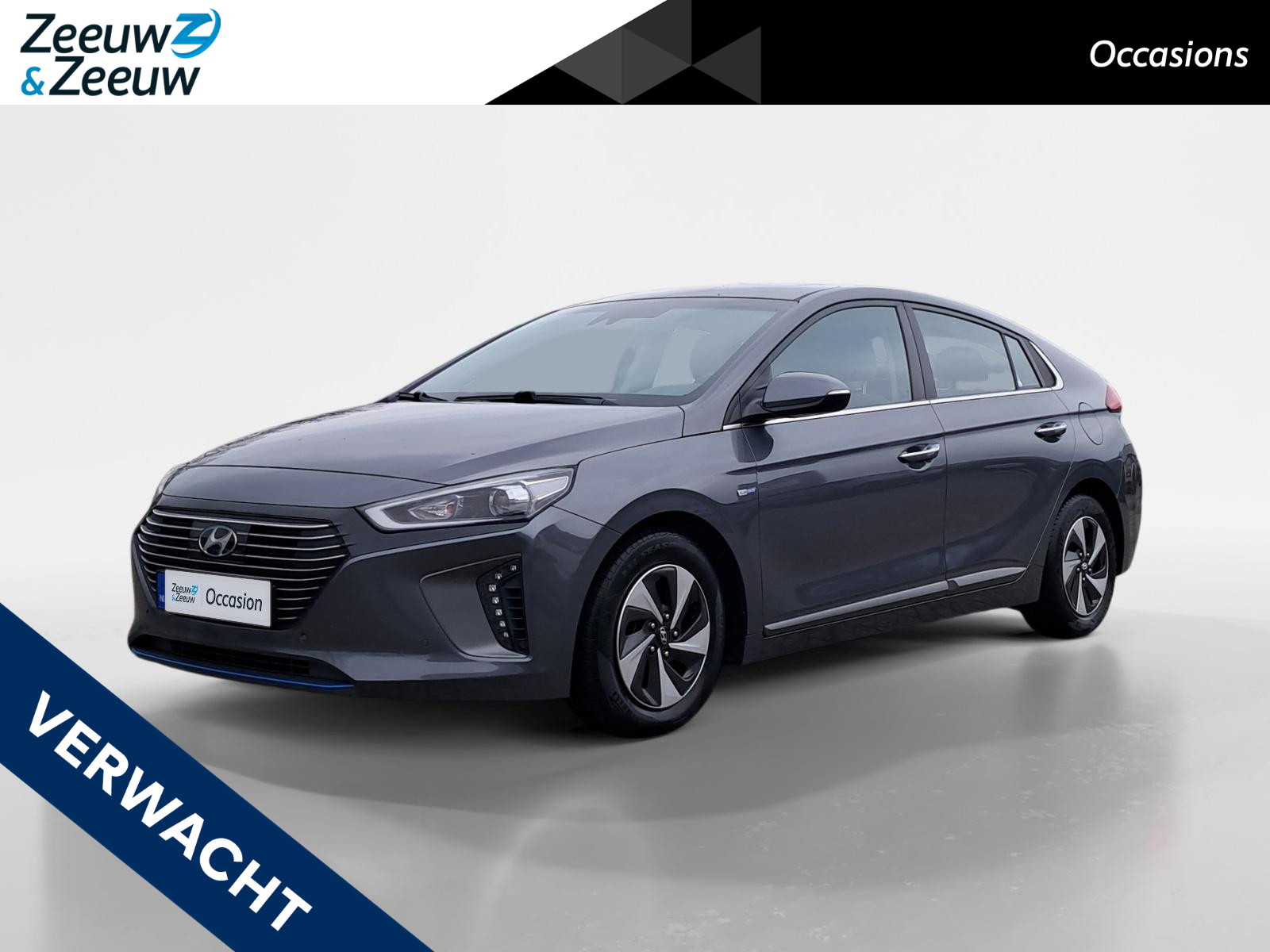 Hyundai IONIQ 1.6 GDi Premium Hybrid | 1ste eigenaar! | Leder | Schuifdak | Dodehoek detectie | Navi