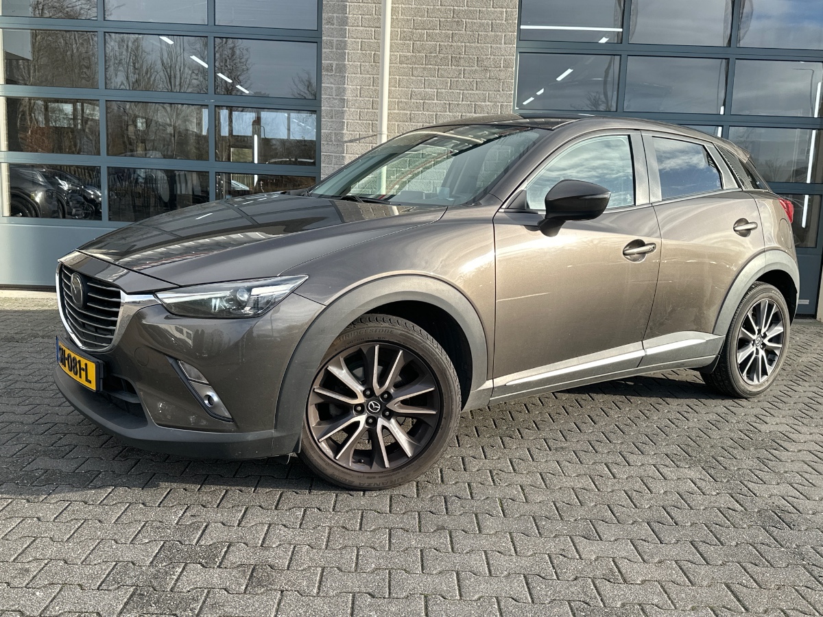 Mazda CX-3 2.0 SkyActiv-G 120 GT-M | LEER | STOEL/STUUR VERWARMING |