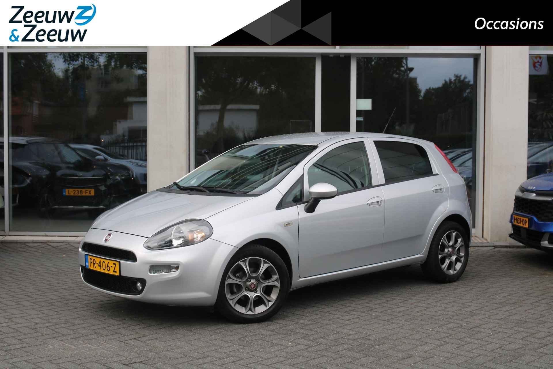 Fiat Punto Evo 0.9 TwinAir Sempre | Airco | Cruise control | LM Velgen | Parkeersensor achter | - 1/28