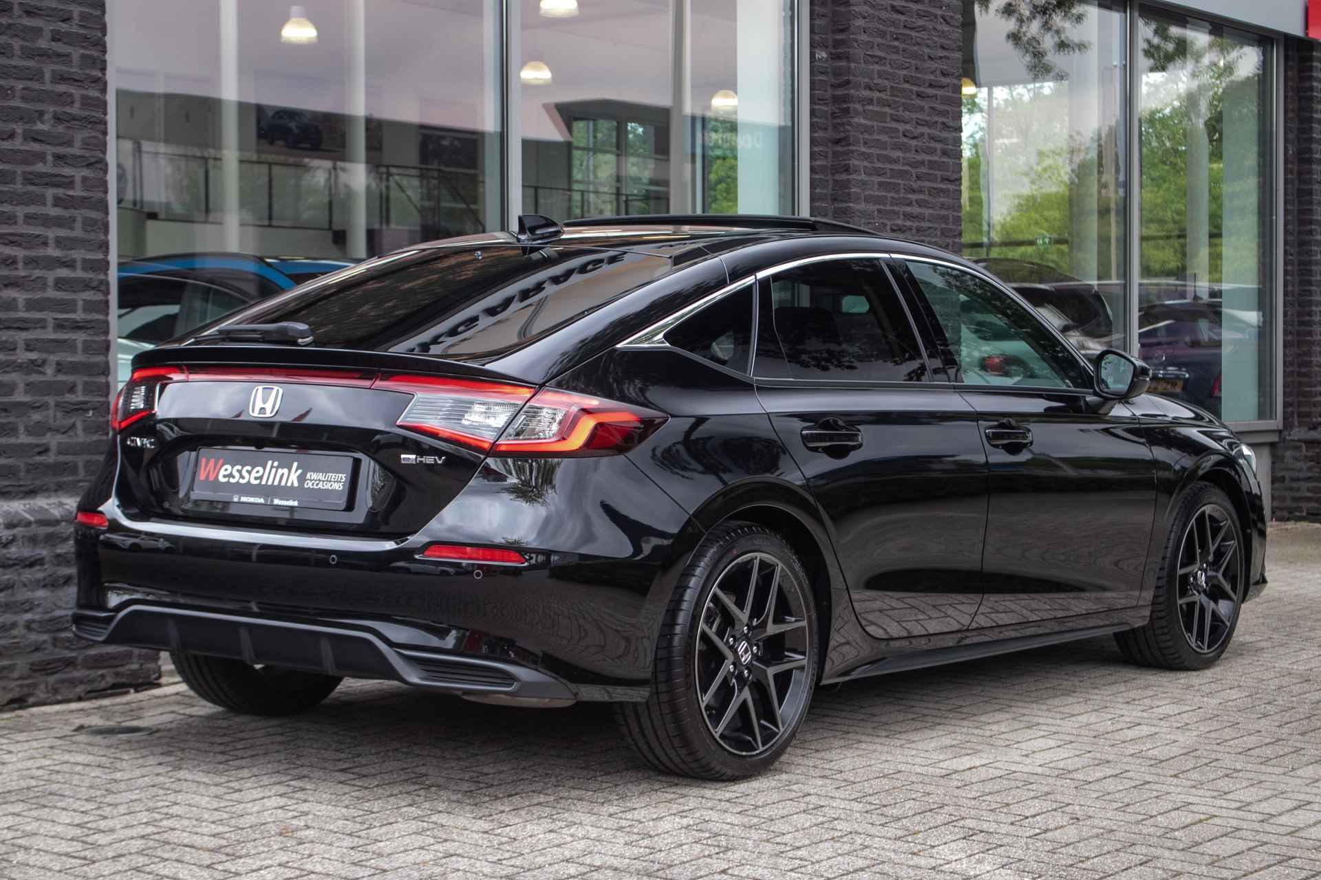 Honda Civic 2.0 e:HEV Advance - All-in rijklrprs | Honda sensing | pano schuif - k. dak - 3/45