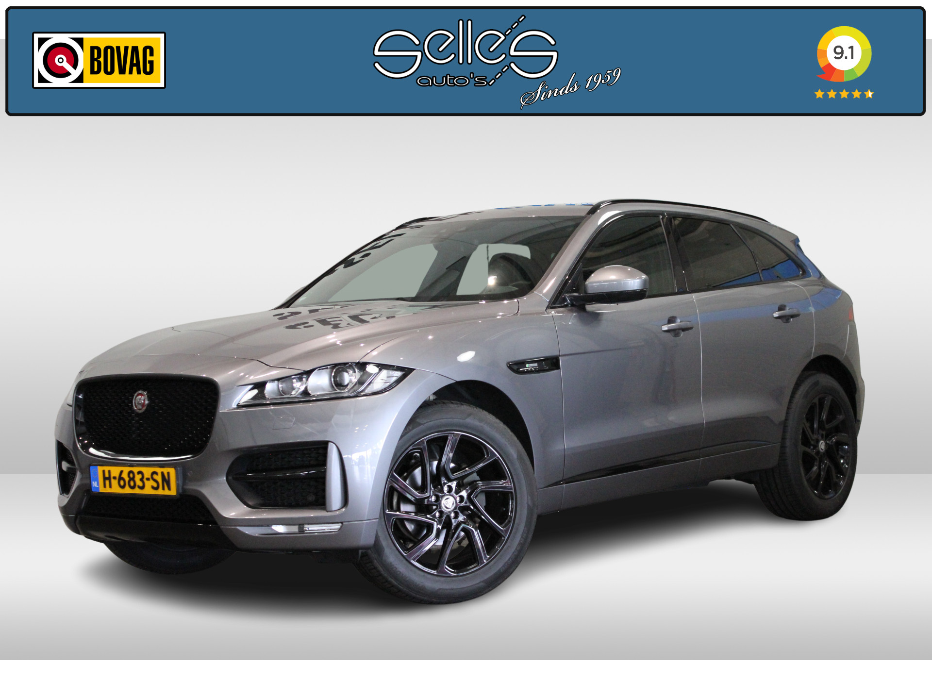 Jaguar F-Pace 2.0t AWD Premium Sport Edition | Navigatie | Achteruitrijcamera | Lm velgen | Leder | Panoramadak | Automaat |