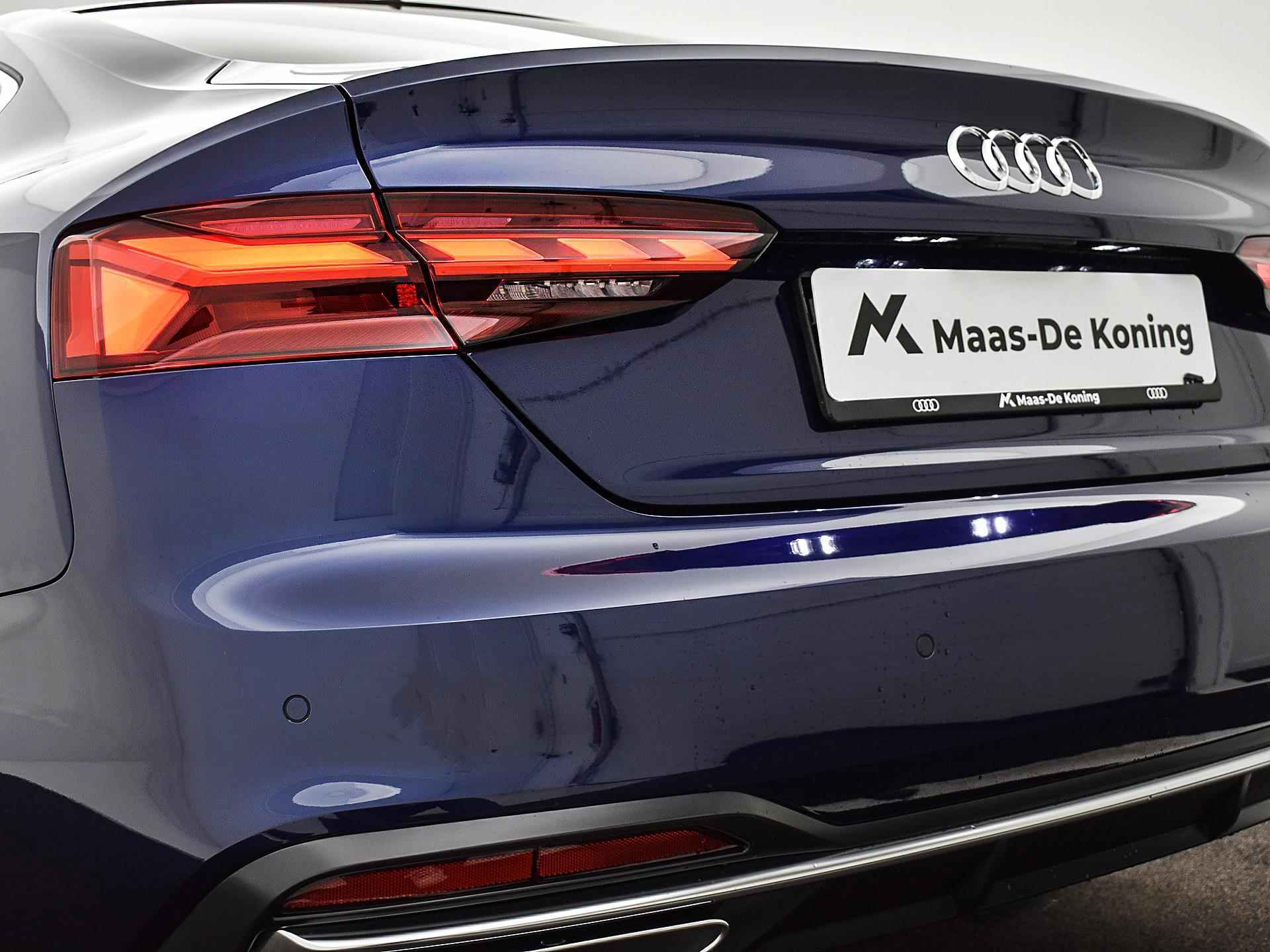 Audi A5 Sportback 35 Tfsi 150PK S-Tronic Advanced Edition | Cruise Control | P-Sensoren | Elek. Trekhaak | Elek. Achterklep | Matrix Led | 19'' Inch | Garantie t/m 24-04-2028 of 100.000km - 37/43