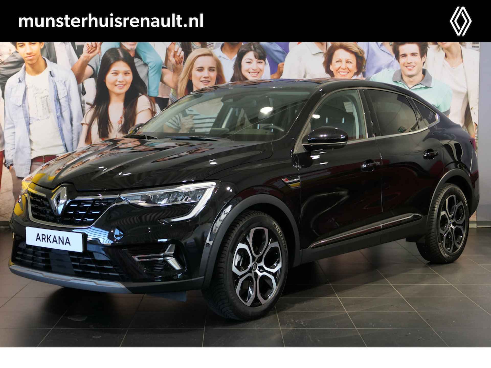 Renault Arkana 1.6 E-Tech Hybrid 145 Intens - Rondomzicht Camera, Dode hoek detector, Parkeerassistent - 1/43