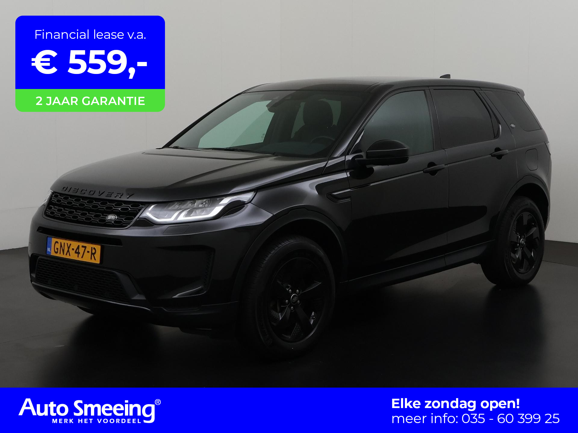 Land Rover Discovery Sport P300e PHEV AWD Black Edition | Panoramadak | Leder | Camera | Navi Pro | Verw. Stuur | Zondag Open!