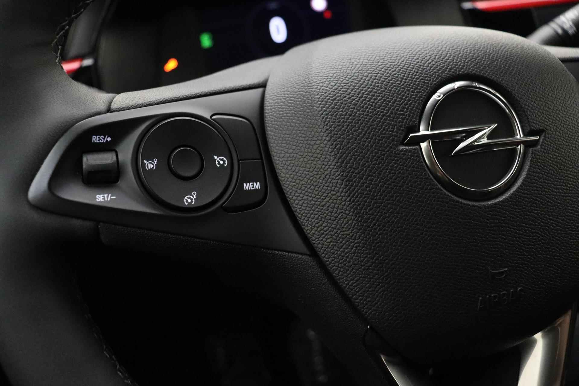 Opel Corsa 1.2 T GS 100 PK | Navigatie | Zwart dak | Lichtmetalen velgen black | Cruise control | Bluetooth | Sportief - 18/30