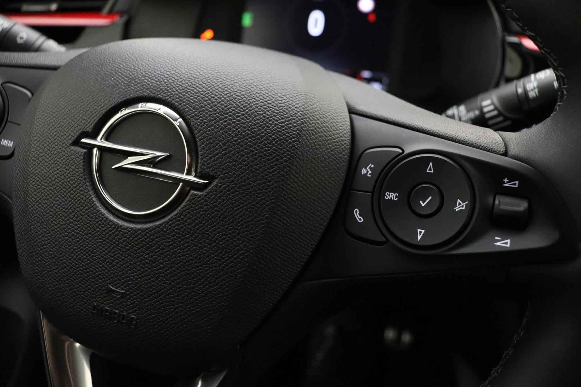 Opel Corsa 1.2 T GS 100 PK | Navigatie | Zwart dak | Lichtmetalen velgen black | Cruise control | Bluetooth | Sportief - 19/30