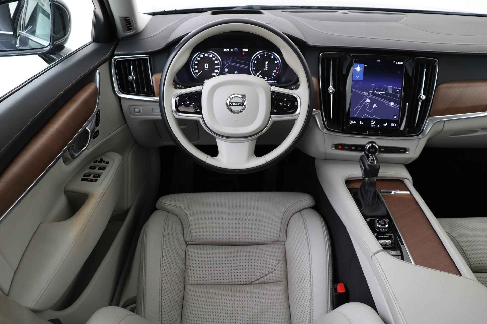 Volvo S90 T4 AUT. BUSINESS LUXURY + -PANO.DAK|360°CAM|GEVENT.LEDER+MASSAGE|ADAP.CUISE|POWER-SEATS|HEAD-UP DISP. - 2/39