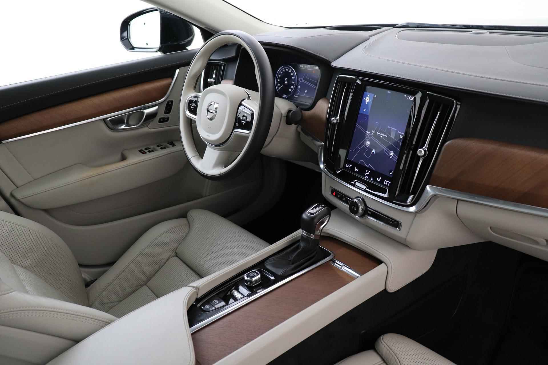 Volvo S90 T4 AUT. BUSINESS LUXURY + -PANO.DAK|360°CAM|GEVENT.LEDER+MASSAGE|ADAP.CUISE|POWER-SEATS|HEAD-UP DISP. - 6/39