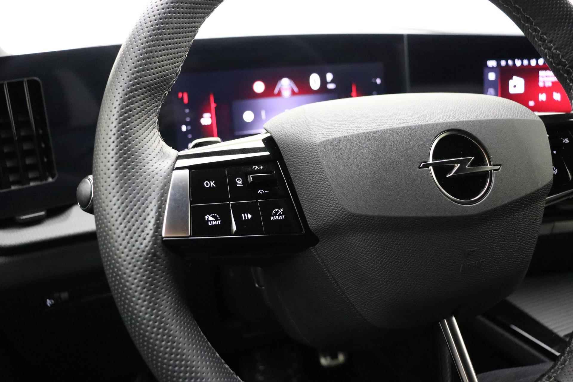 Opel Astra 1.2 Level 4 GS Line Automaat | Navigatie | Rondomzicht Camera | Stoel & Stuurverwarming | Lichtmetalen velgen Black | Keyless | Climate control - 32/38