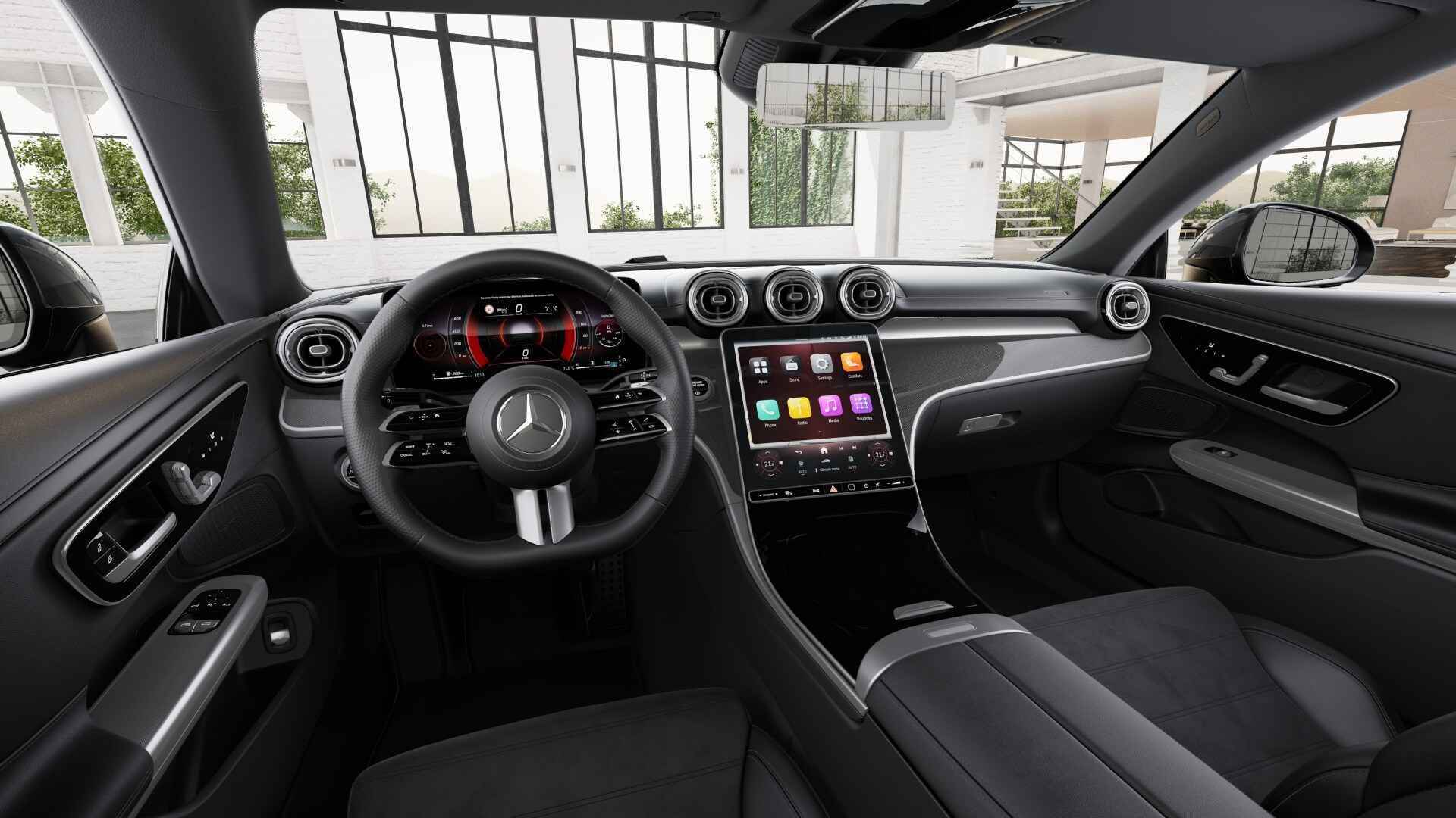 Mercedes-Benz CLE-Klasse 200 Coupé AMG Line | Achteruitrijcamera | Panoramaschuifdak | Stoelverwarming | Sfeerverlichting | Smartphone-integratie | - 5/14