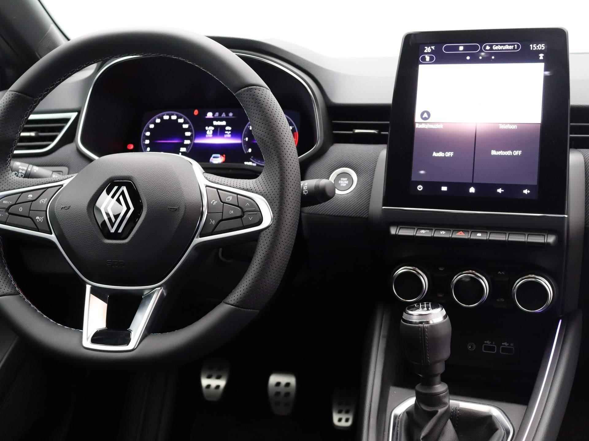 Renault Clio TCe 90pk GPF esprit Alpine | 9,3 inch scherm | Draadloze Apple carplay / Android auto | Climate control | Sfeer verlichting | Adaptive cruise control | - 9/42