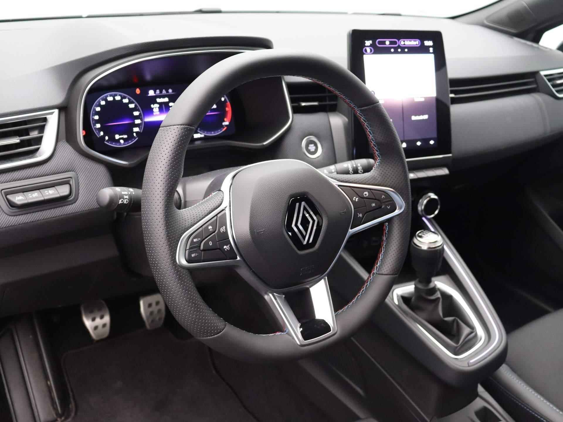 Renault Clio TCe 90pk GPF esprit Alpine | 9,3 inch scherm | Draadloze Apple carplay / Android auto | Climate control | Sfeer verlichting | Adaptive cruise control | - 12/42