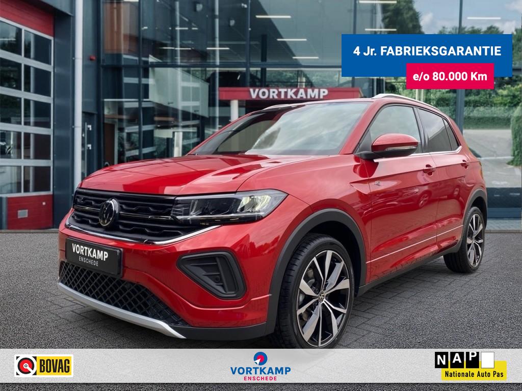 VOLKSWAGEN T-cross NIEUWE MODEL!! 1.0 TSI R-LINE CAMERA/CARPLAY/STOELVERW/ACC