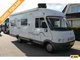 Hymer B654  Treinzit, fransbed,hefbed