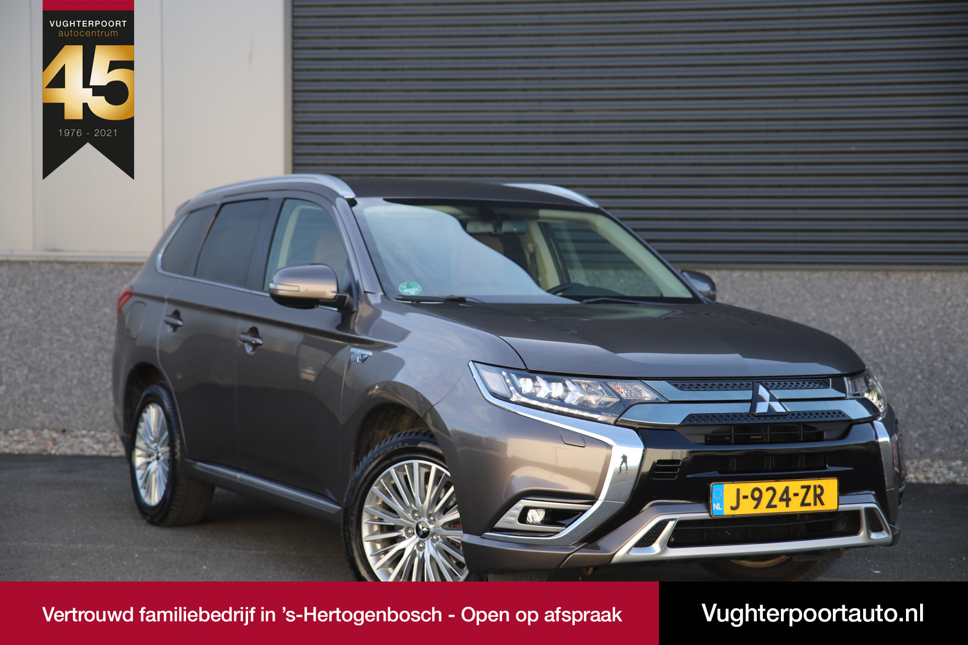 Mitsubishi Outlander 2.4 PHEV 4WD Premium/EV/Leder/Trekhaak/LED/Carplay