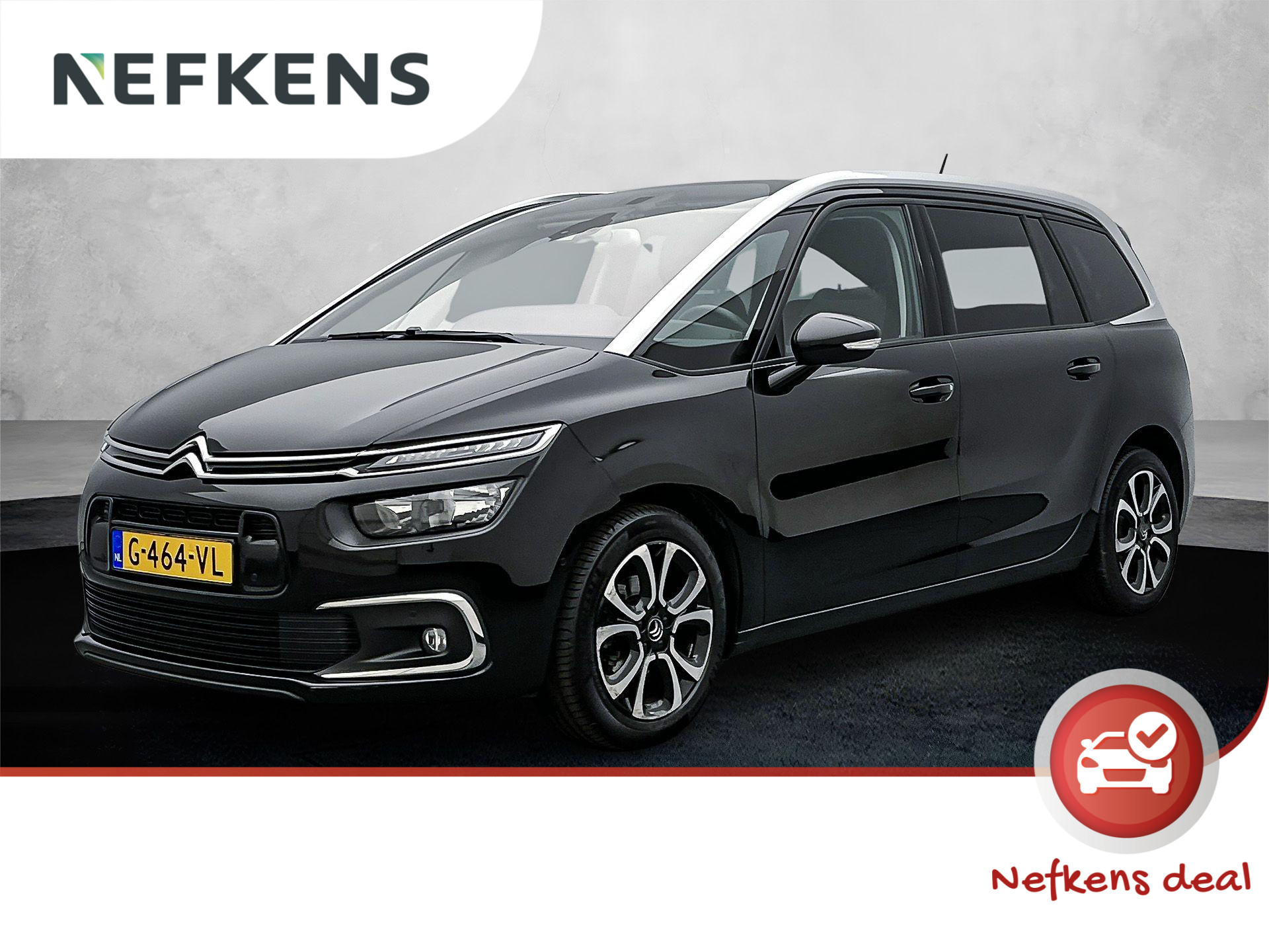 Citroen Grand C4 SpaceTourer MPV Business 130 pk | Navigatie | Achteruitrijcamera | Parkeersensoren Voor en Achter | 2 Zitplaatsen op Derde Rij | LED Dagrijverlichting | Keyless Start | Dodehoek Detectie | Climate Control | Cruise Control | 17" Lichtmetalen Velgen | Apple Carplay/Android Auto |