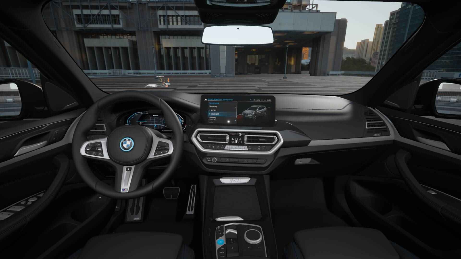 BMW iX3 High Executive 80 kWh / Trekhaak / Adaptieve LED / Parking Assistant Plus / Adaptief M Onderstel / Gesture Control / Driving Assistant Professional - 7/11