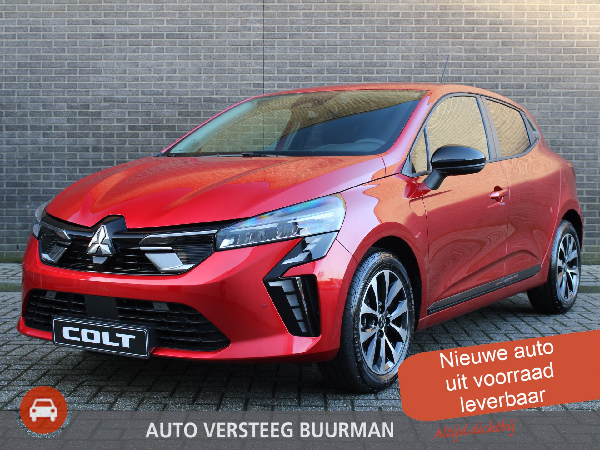 Mitsubishi Colt 1.0T MT Intense NIEUW! Cruise/Climate control, 16"LM velgen, Camera, Apple carplay/Android auto, Parkeersensoren V+A