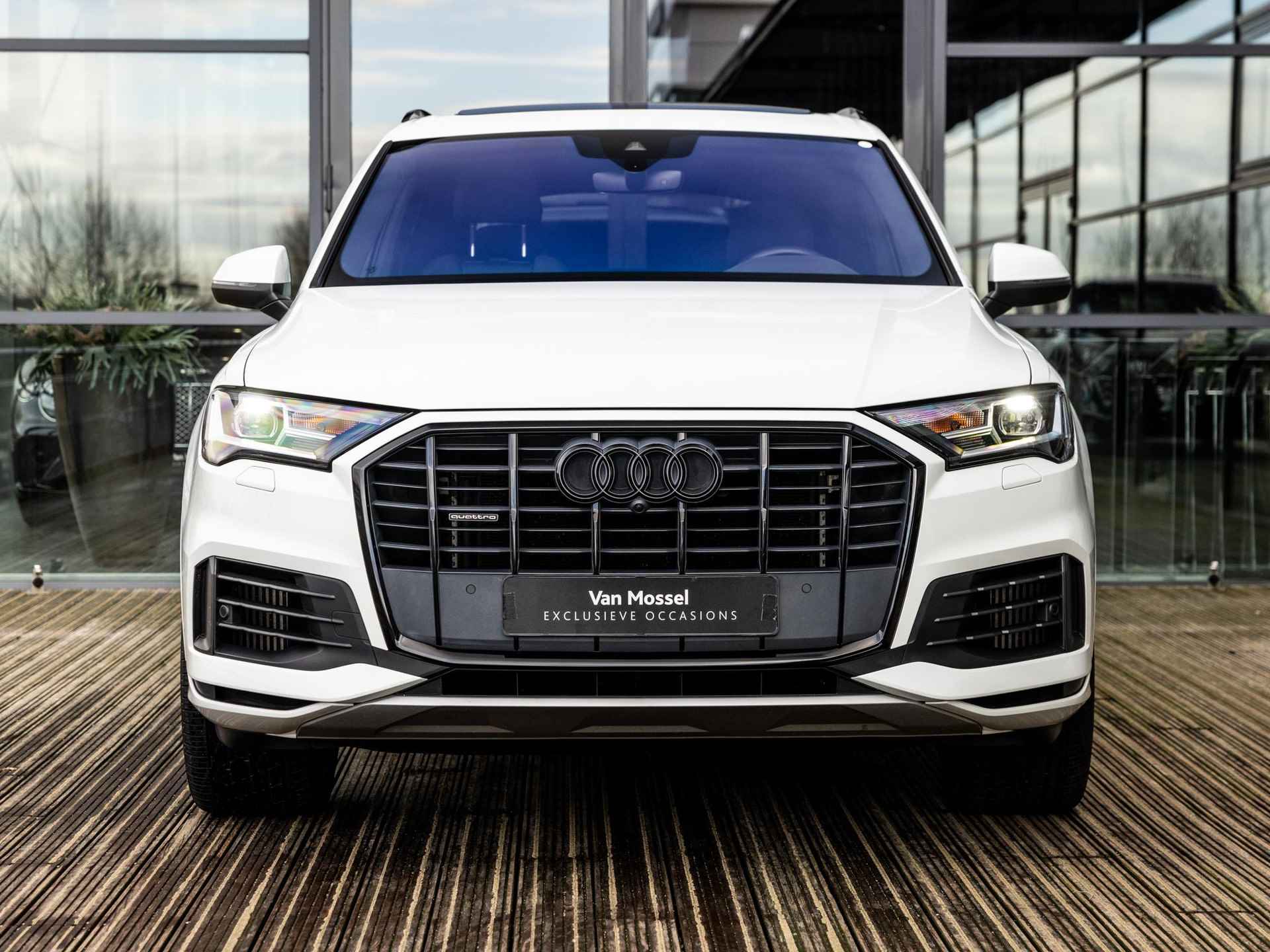 Audi Q7 55 TFSI e quattro S Edition | BTW | PANORAMADAK | APPLE CARPLAY | MEMORY | CAMERA | 22” VELGEN | TREKHAAK | - 3/49