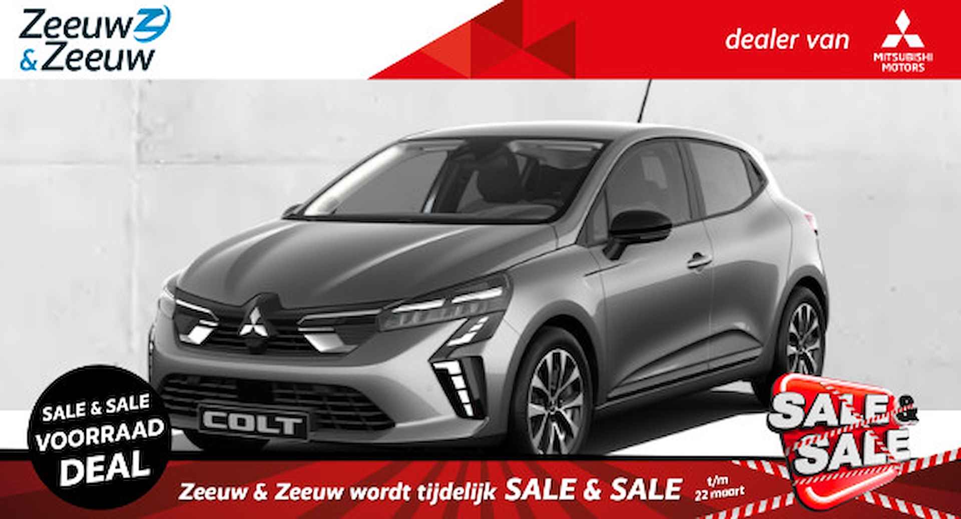 Mitsubishi Colt 1.0T MT Intense | Snel leverbaar |  4000,- Korting | Camera | Climate control | Cruise controle | Android auto | Apple Carplay | op=op informeer naar de beschikbaarheid