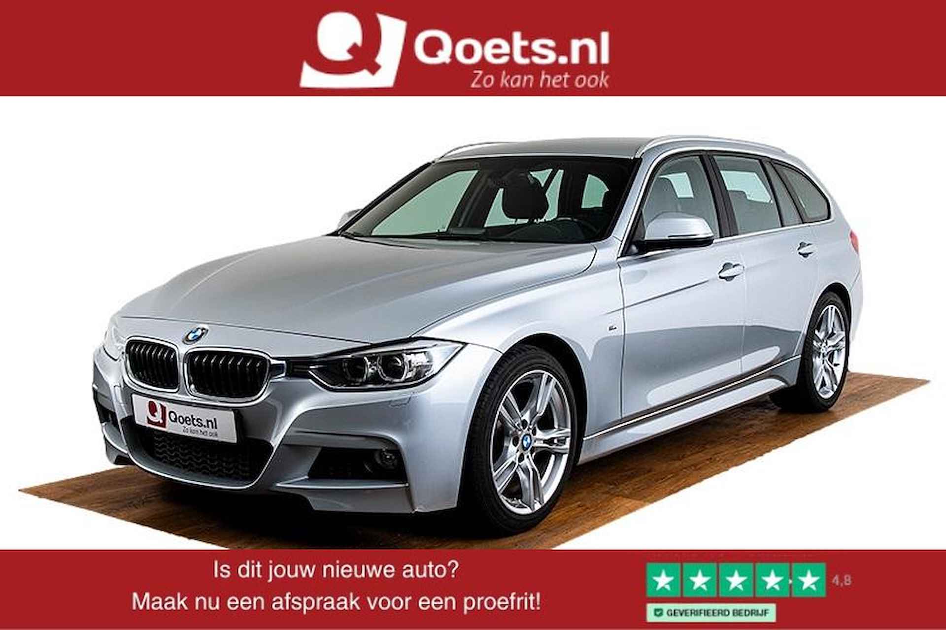 BMW 3-serie Touring 320i Executive M Sportpakket - Cruise Control - Navigatie Professional - Xenon - Parkeersensoren achter - Alarm - 1/62