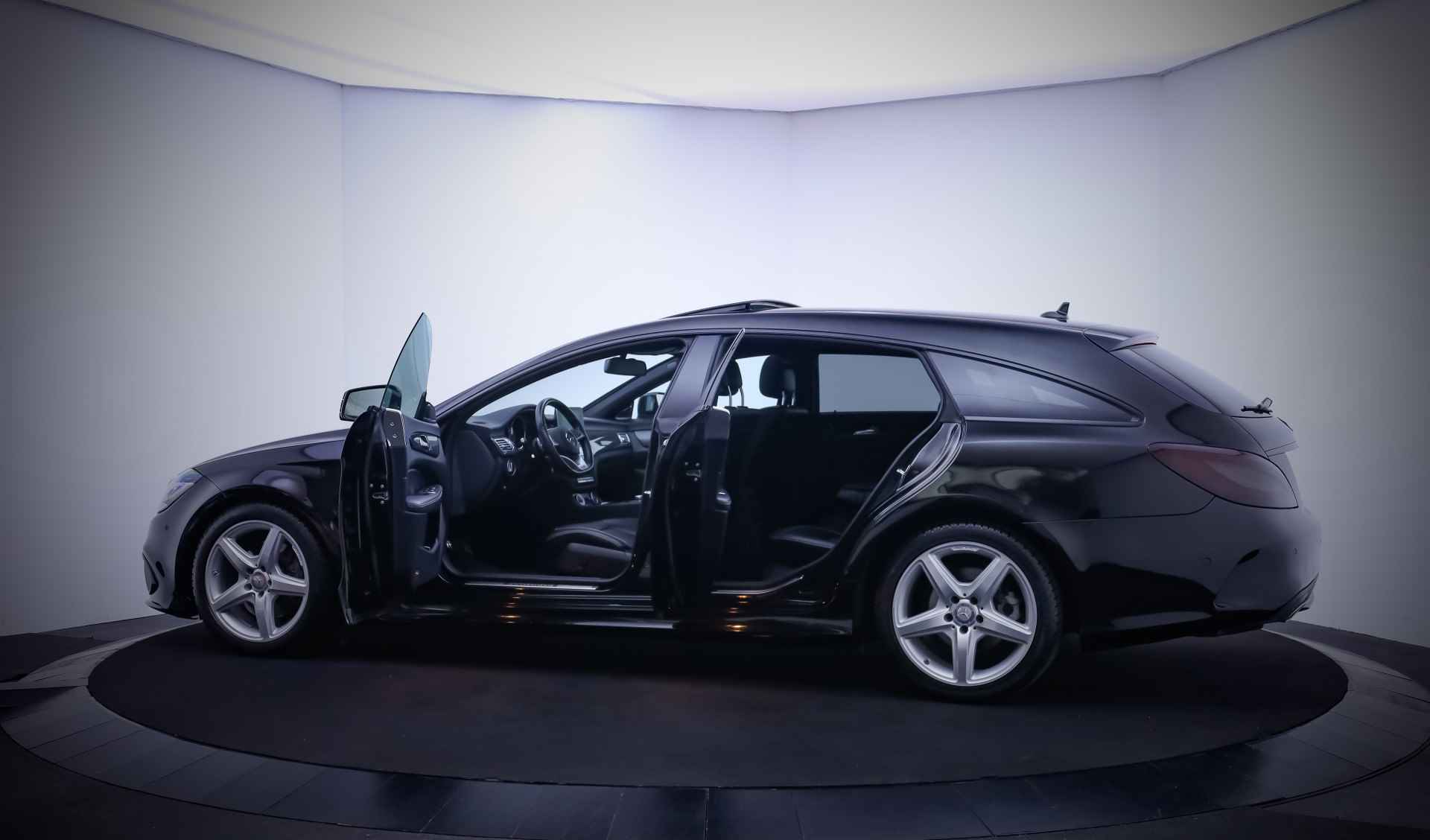 Mercedes-Benz CLS-Klasse Shooting Brake 220d Aut. AMG Sport Edition SCHUIFDAK/LED/LEDER/NAVI/STOELVERW/CRUISE/ELEK KLEP/LMV - 9/28