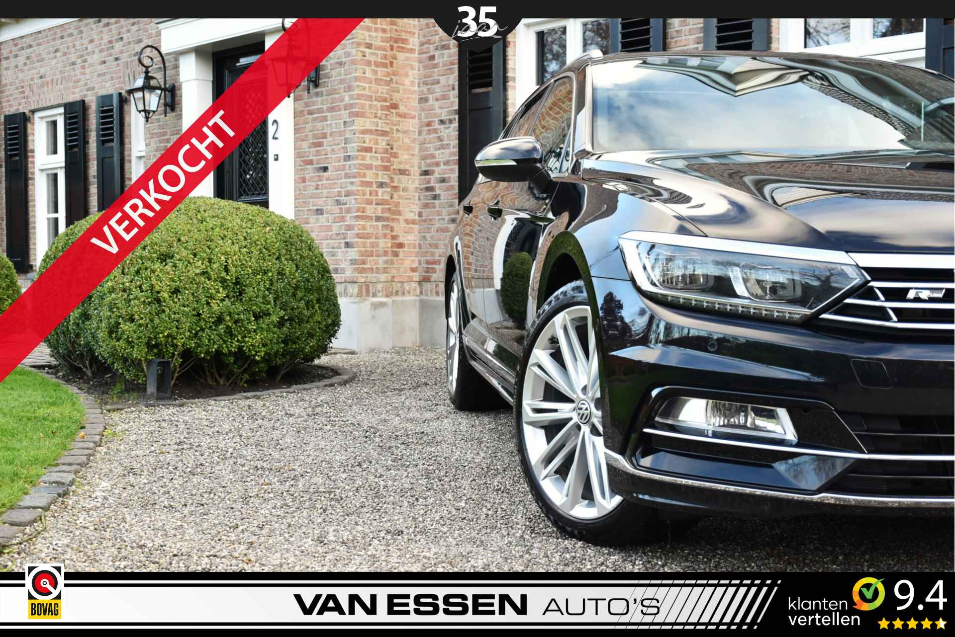 Volkswagen Passat Variant 2.0 TDI Business Edition R-Line Aut. Navi Pano Led Camera Trekhaak ACC Nieuw! - 4/34