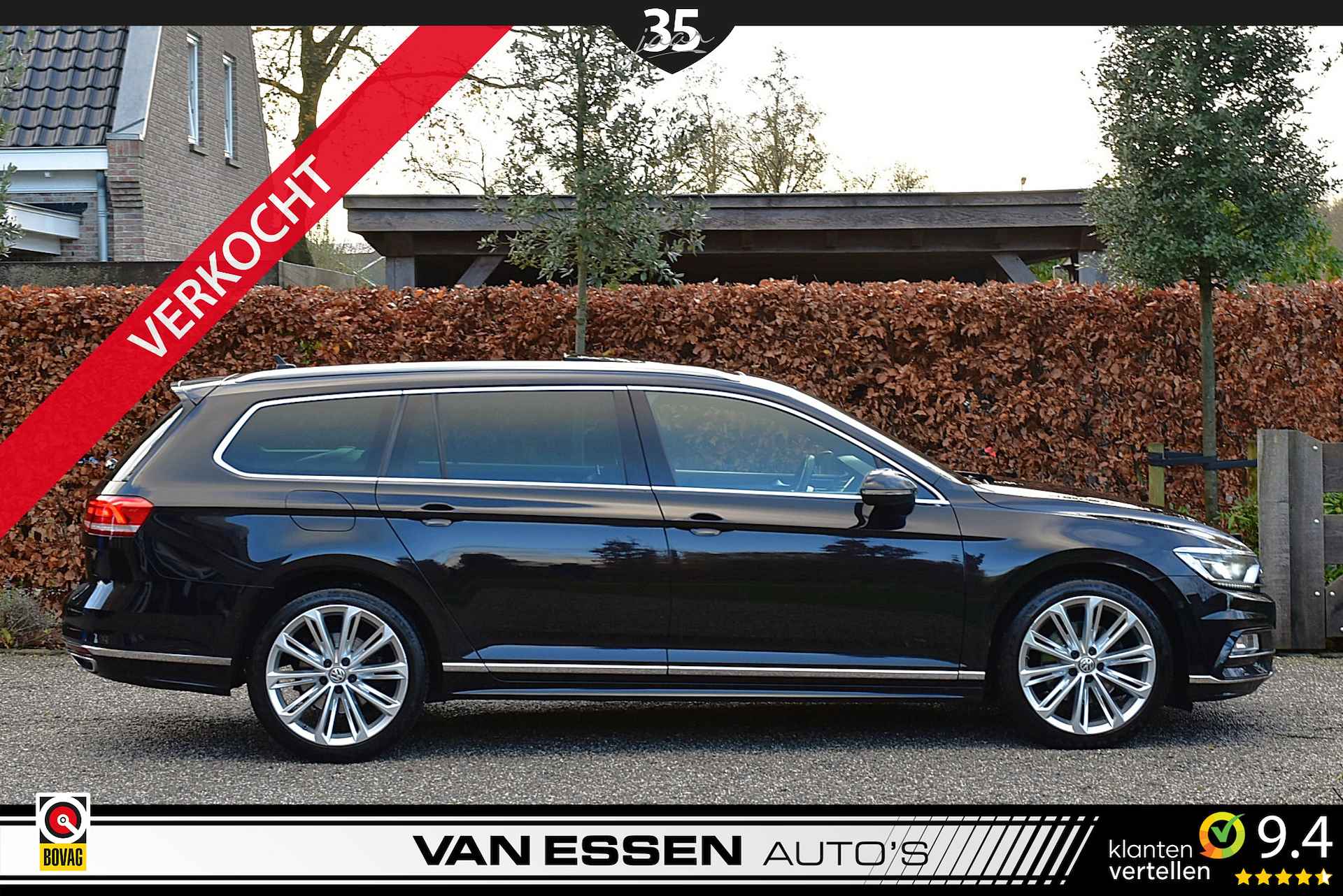 Volkswagen Passat Variant 2.0 TDI Business Edition R-Line Aut. Navi Pano Led Camera Trekhaak ACC Nieuw! - 5/34