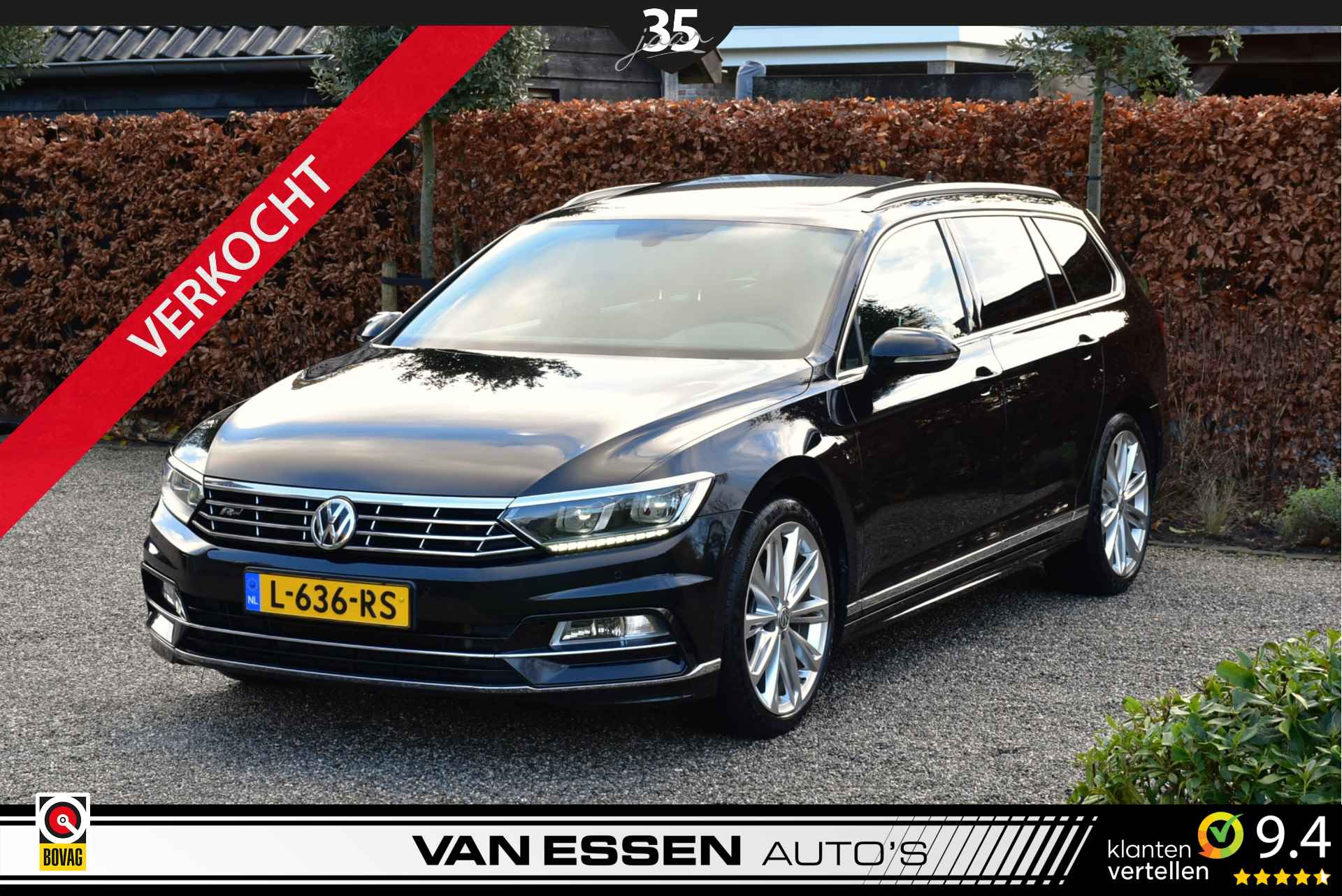 Volkswagen Passat Variant 2.0 TDI Business Edition R-Line Aut. Navi Pano Led Camera Trekhaak ACC Nieuw! - 6/34