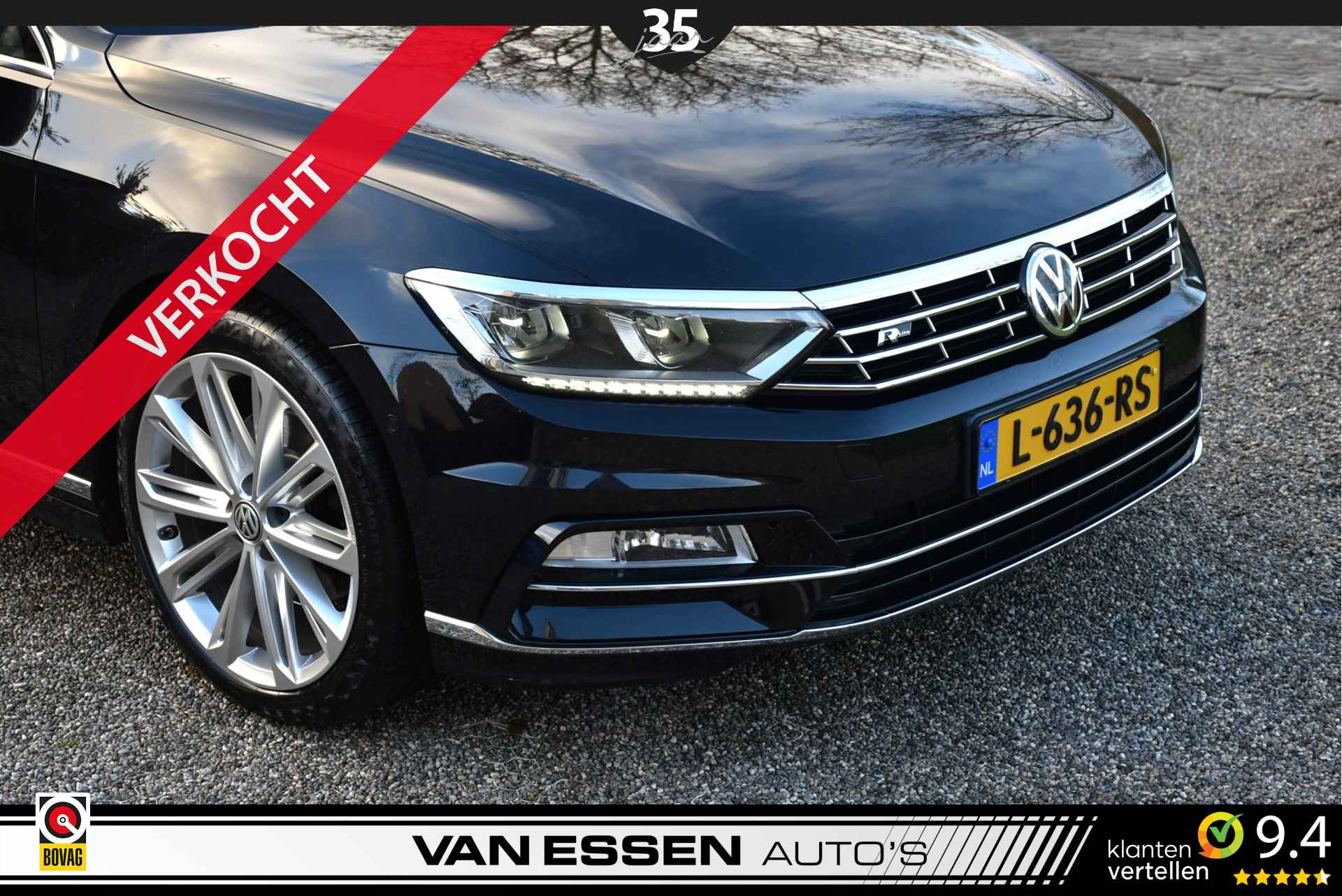 Volkswagen Passat Variant 2.0 TDI Business Edition R-Line Aut. Navi Pano Led Camera Trekhaak ACC Nieuw! - 8/34