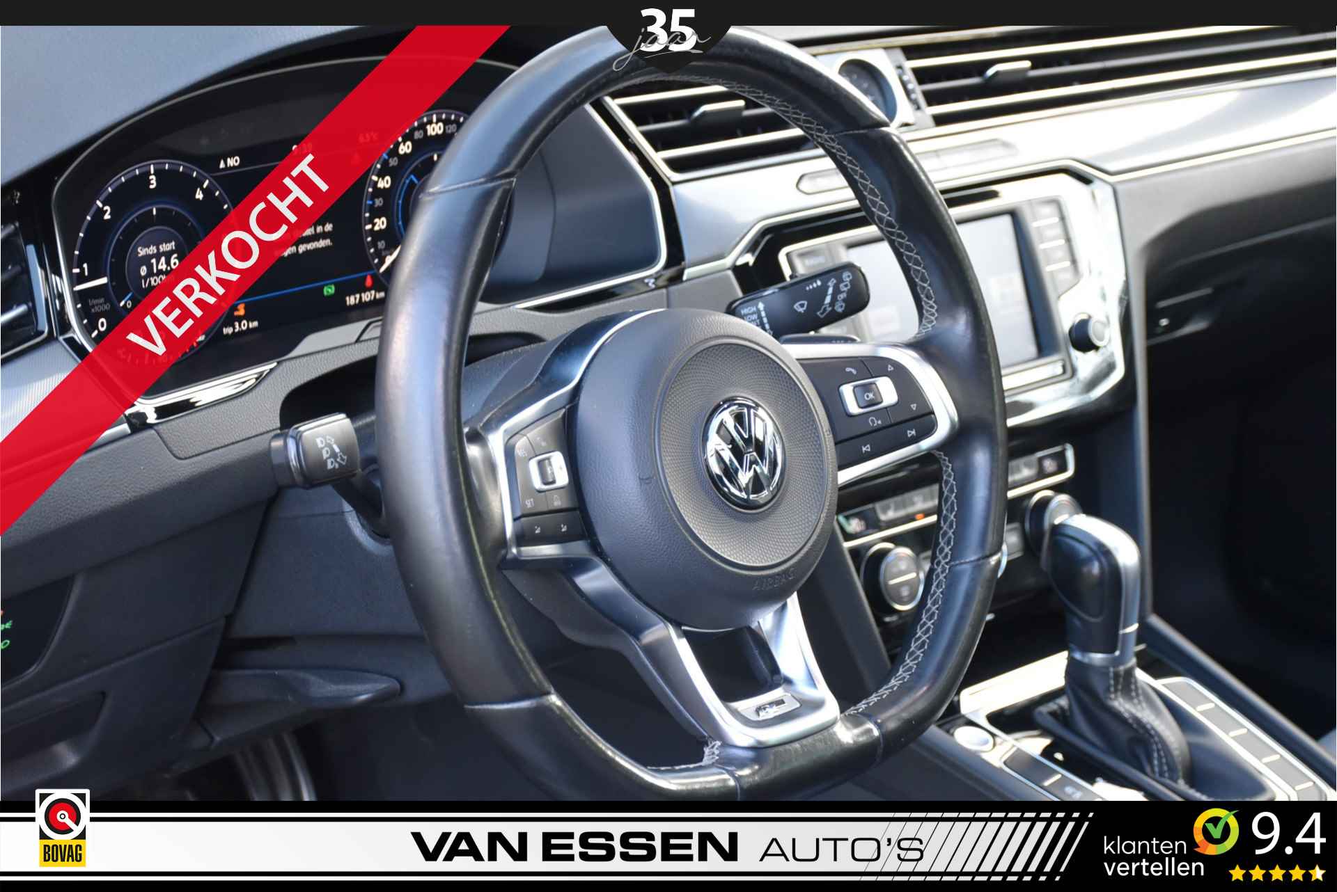 Volkswagen Passat Variant 2.0 TDI Business Edition R-Line Aut. Navi Pano Led Camera Trekhaak ACC Nieuw! - 18/34