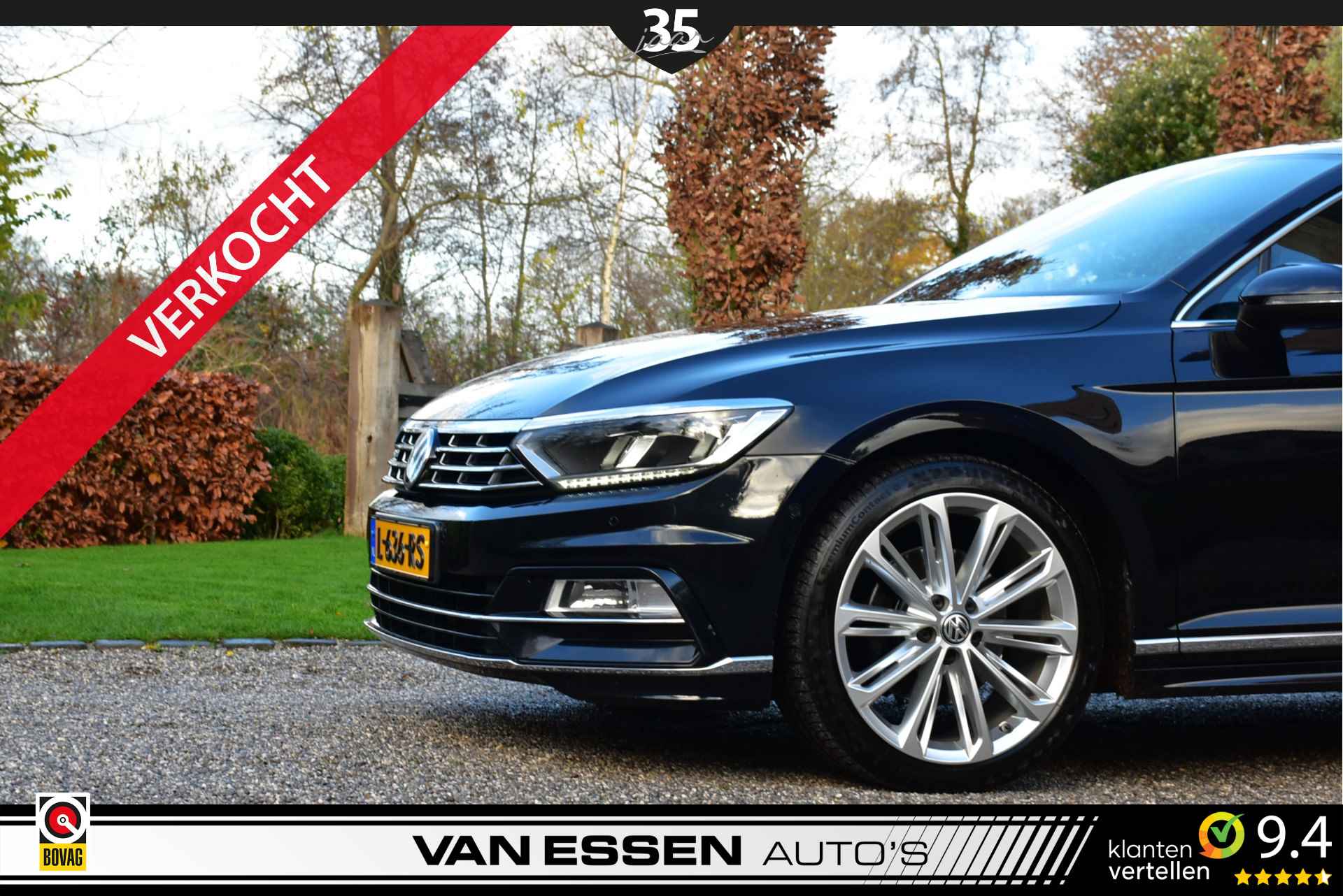 Volkswagen Passat Variant 2.0 TDI Business Edition R-Line Aut. Navi Pano Led Camera Trekhaak ACC Nieuw! - 19/34