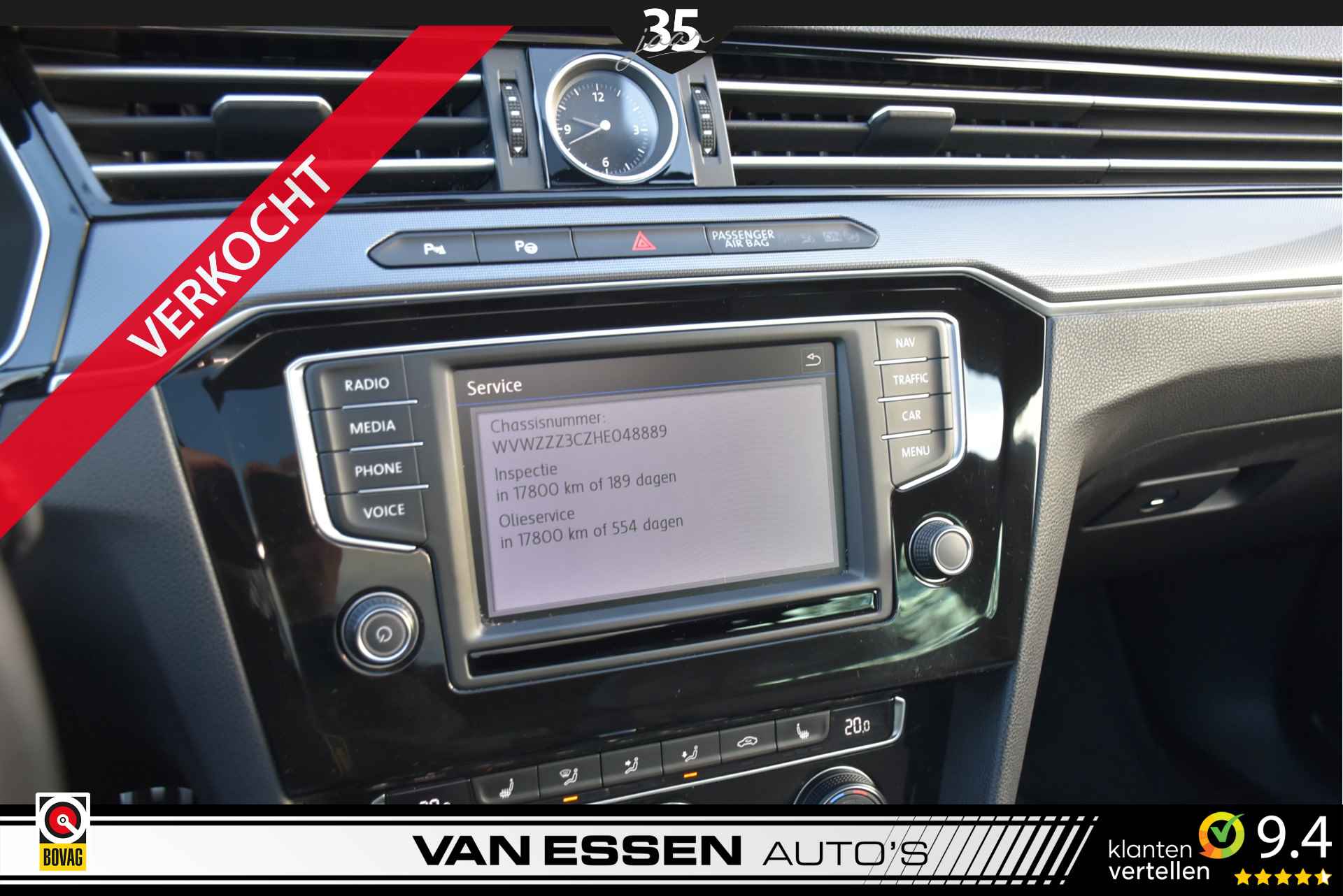 Volkswagen Passat Variant 2.0 TDI Business Edition R-Line Aut. Navi Pano Led Camera Trekhaak ACC Nieuw! - 26/34