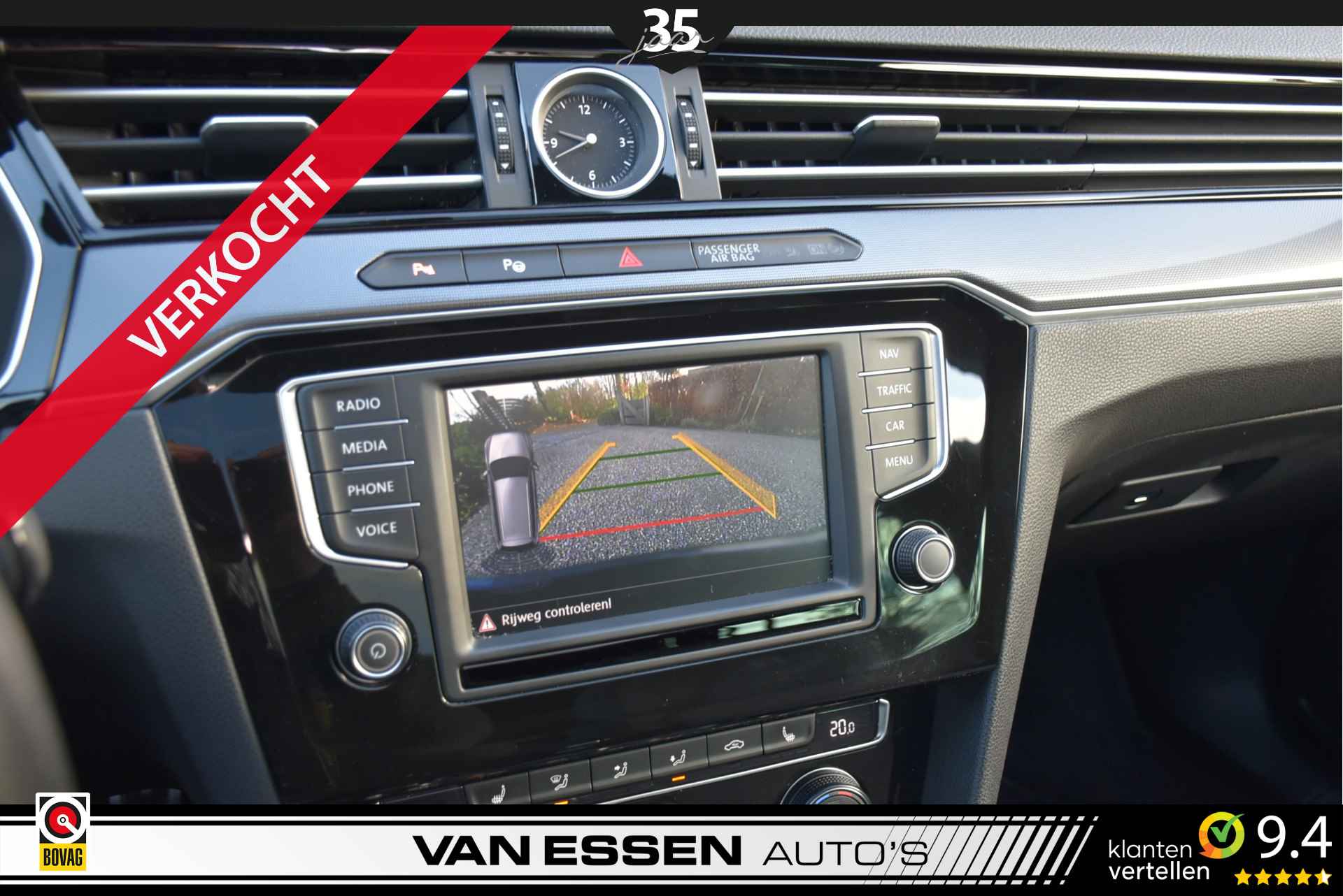 Volkswagen Passat Variant 2.0 TDI Business Edition R-Line Aut. Navi Pano Led Camera Trekhaak ACC Nieuw! - 27/34