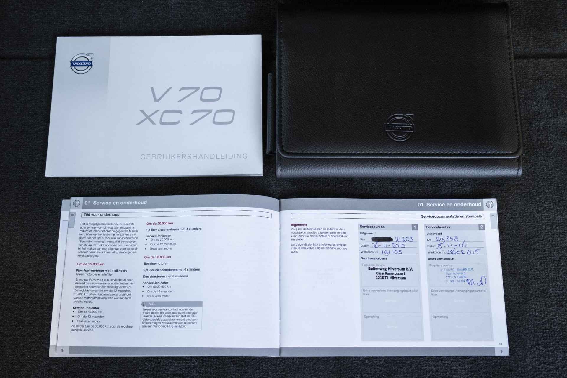 Volvo XC70 T5 Automaat FWD Nordic+ | 62.000KM | Origineel NL Auto | Dealer onderhouden | Parkeerverwarming | Elektrisch glazen schuif-/kanteldak | Parkeersensoren voor + achter | Adaptive cruise control | Stoelverwarming | Stuurwielverwarming | Harman Kardon premium audio| - 34/42