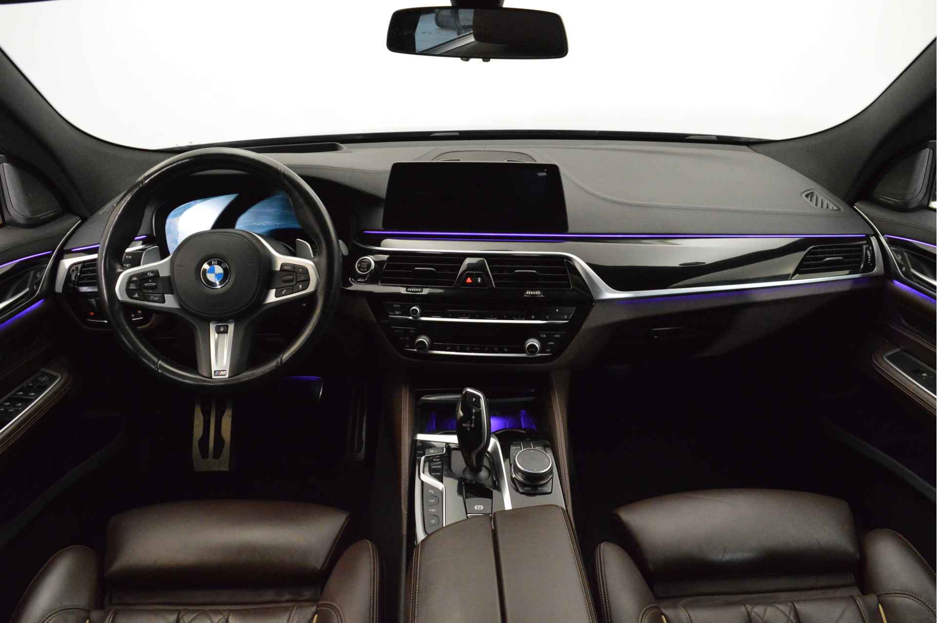BMW 6 Serie Gran Turismo 640i High Executive M Sport Automaat / Panoramadak / Active Steering / Parking Assistant Plus / Adaptieve LED / Adaptive Air Suspension / Soft Close / Gesture Control - 9/25