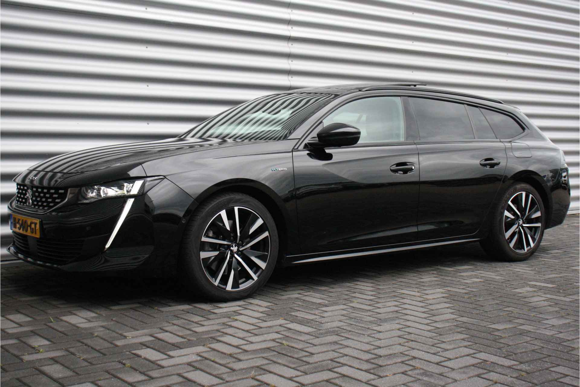 Peugeot 508 SW 1.6 HYBRID 225PK GT PREMIÈRE AUTOMAAT / NAVI / LEDER / CLIMA / PDC / AGR / 18" LMV / CAMERA / KEYLESS / FOCAL / ALCANTARA / F - 6/45