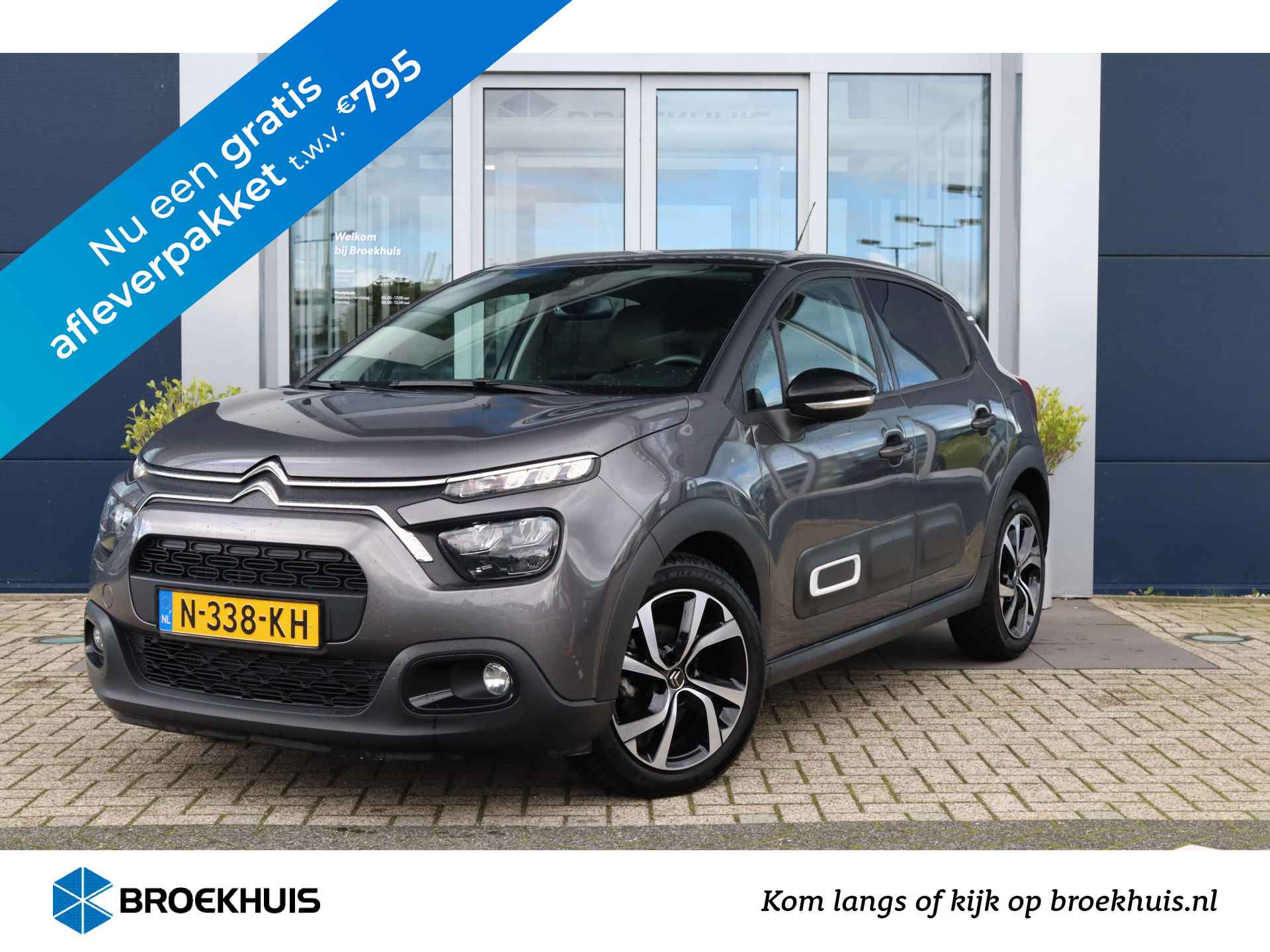 Citroën C3 1.2 PureTech Shine | 110PK Automaat | Camera | Cruise Control | Navi | PDC achter | Climate Control | Carplay - 1/36