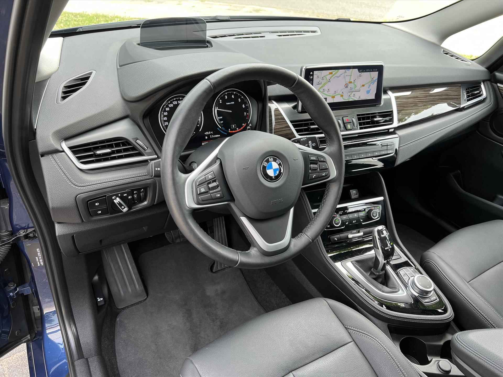 BMW 2-Serie Gran Tourer (f46) 218i Aut 7p. Luxury Executive | Panoramadak | Navigatie | Leder | Head-Up | Keyless | All-season - 6/35