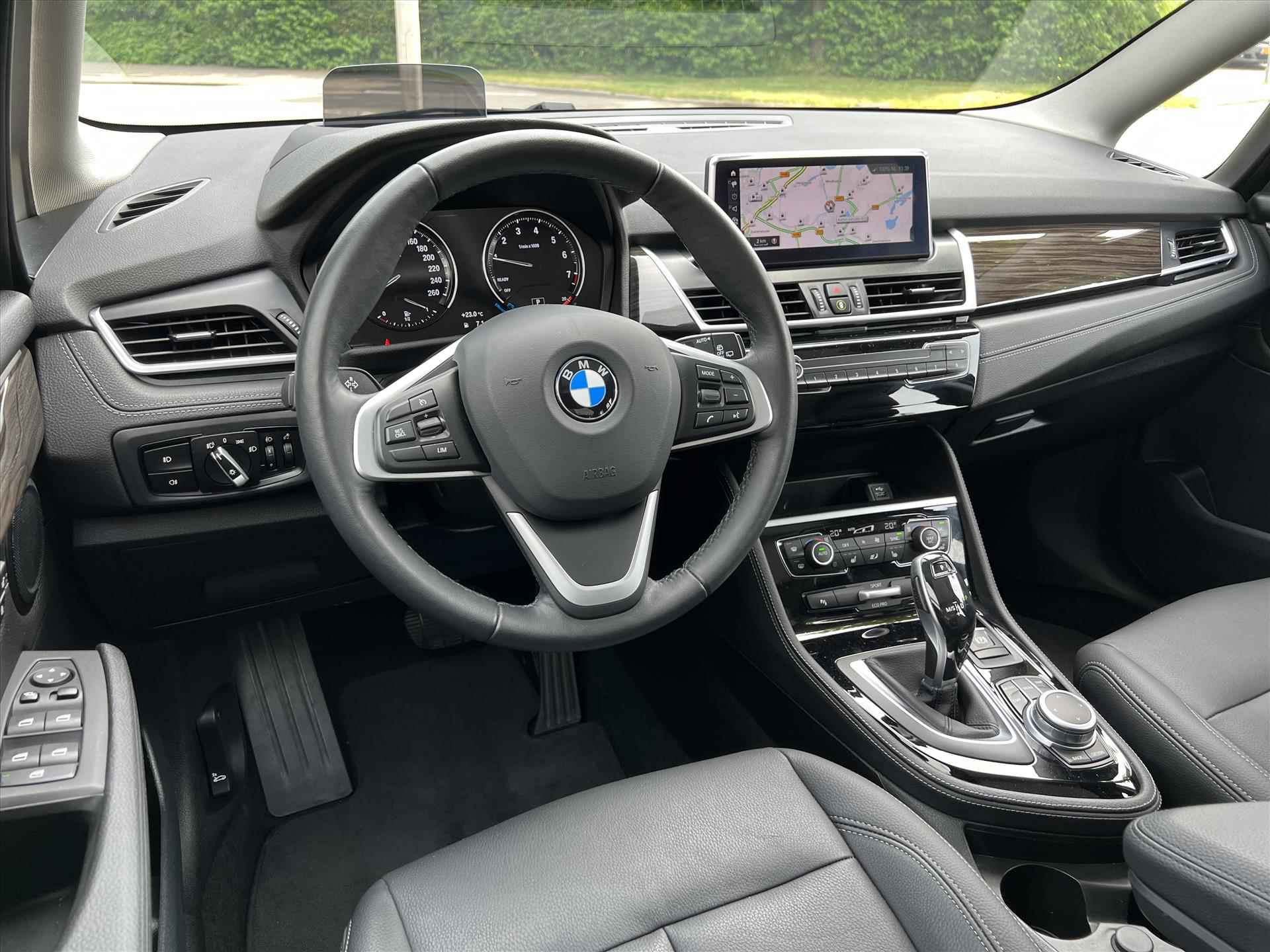 BMW 2-Serie Gran Tourer (f46) 218i Aut 7p. Luxury Executive | Panoramadak | Navigatie | Leder | Head-Up | Keyless | All-season - 27/35