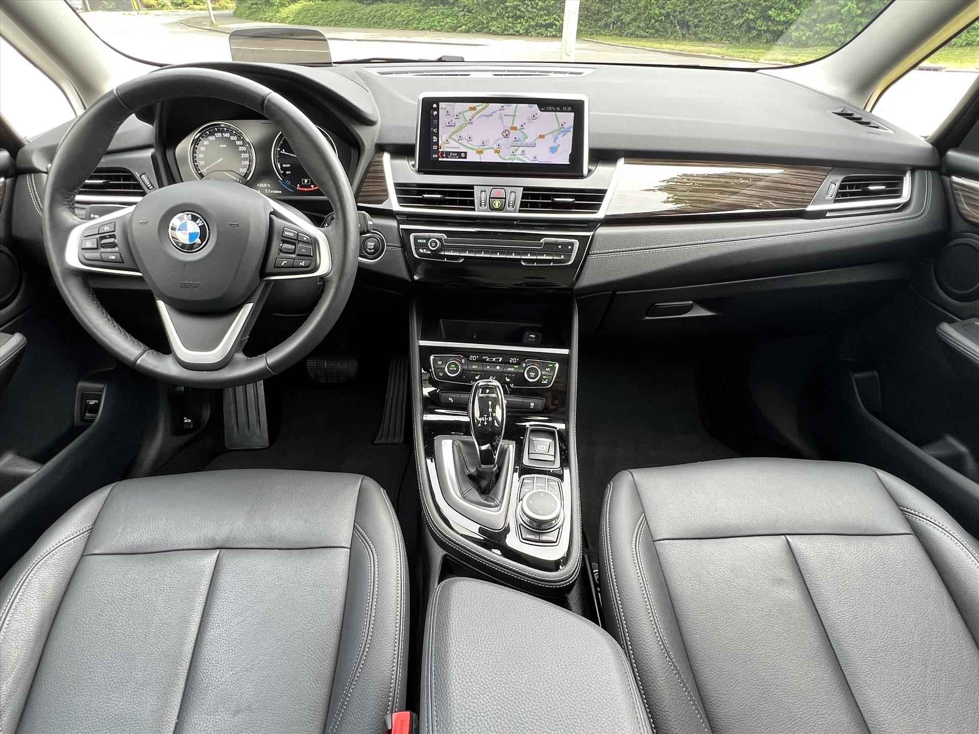 BMW 2-Serie Gran Tourer (f46) 218i Aut 7p. Luxury Executive | Panoramadak | Navigatie | Leder | Head-Up | Keyless | All-season - 28/35