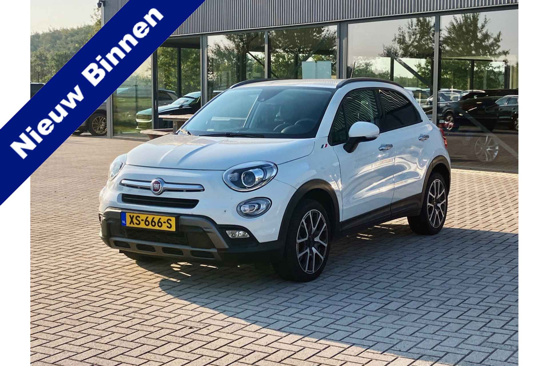 Fiat 500X 1.4 Turbo 140pk Cross Plus AUTOMAAT XENON KEYLESS 73223KM! - 1/1