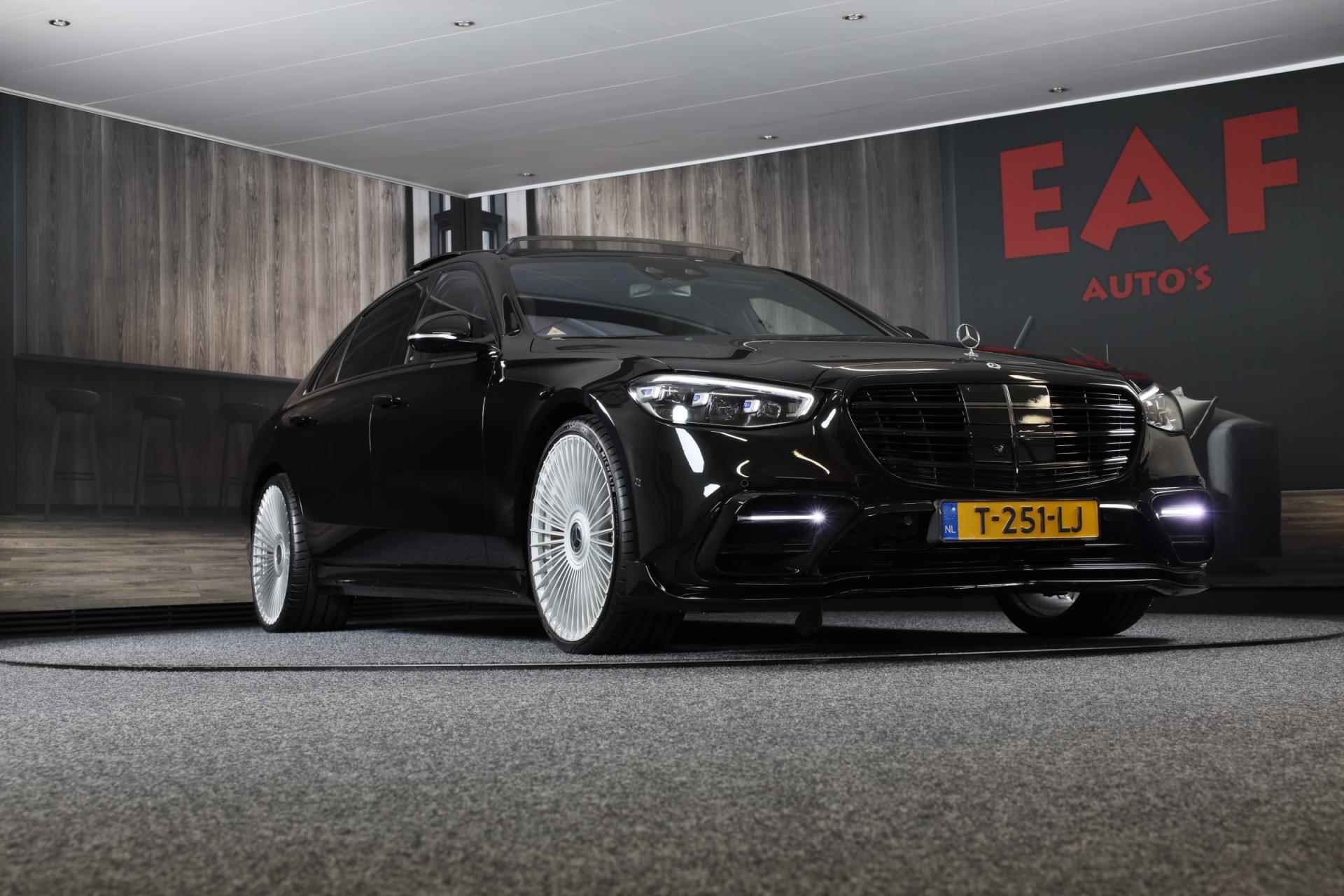 Mercedes-Benz S-klasse 450 Lang AMG Line 4MATIC / Massage / Chauffeur Package / Burmester / Head Up / Pano / Memory / 22 Inch - 39/55