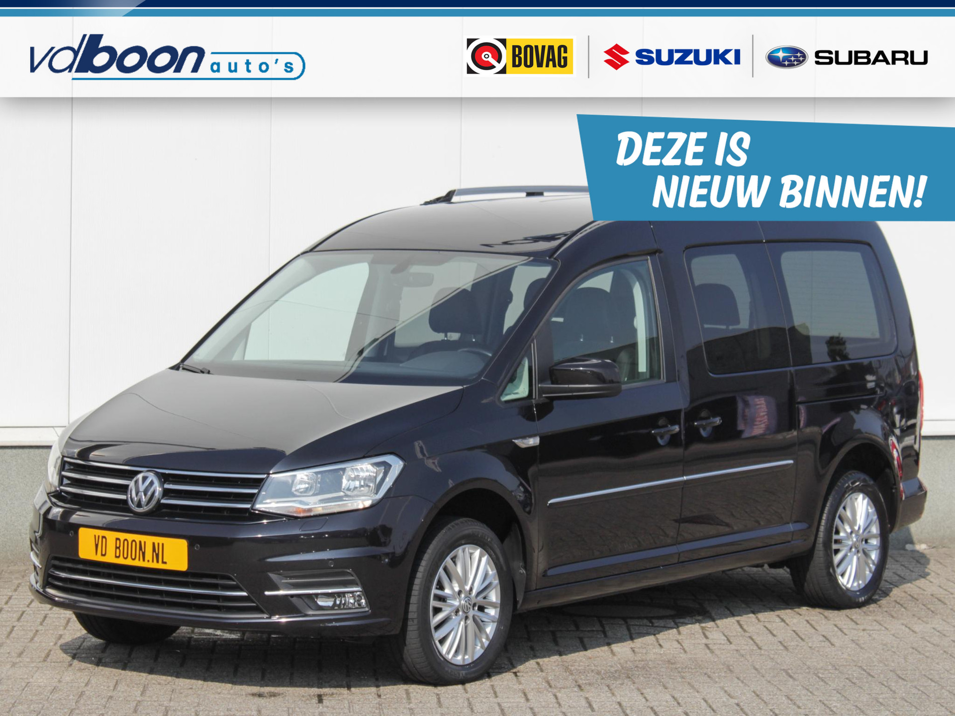 Volkswagen Caddy Maxi 1.4 TSI HighLine 7P | Automaat | Navi | Cruise | Clima | Park sens V+A