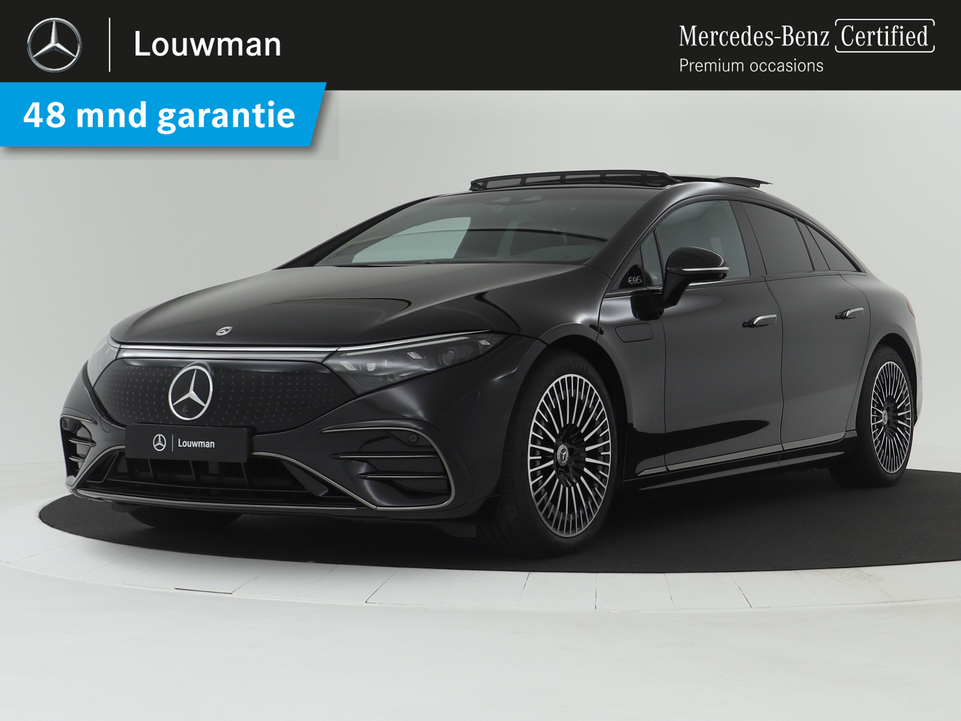 Mercedes-Benz EQS 580 4MATIC AMG Line 108 kWh | Premium Plus pakket | Nightpakket | Digital light | Achterasbesturing tot 10° | Garagedeuropener | Akoestiekcomfortpakket | KEYLESS GO-comfortpakket |