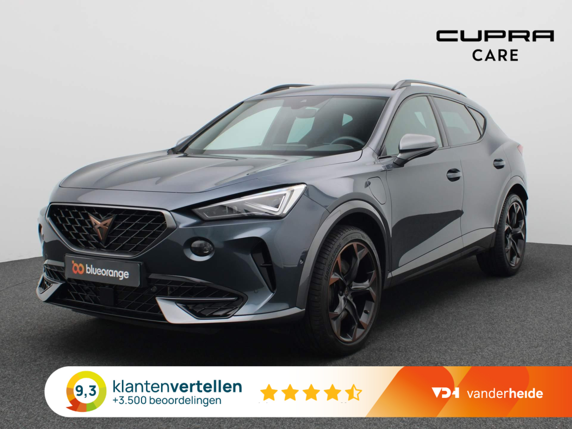 CUPRA Formentor 1.4 TSI e-Hybrid VZ Performance Limited 245PK DSG Matrix LED, Keyless, Achteruitrijcamera, Parkeerhulp voor en achter, Stoel-Stuurverwarming, Virtual Pedal, 19" LM Velgen