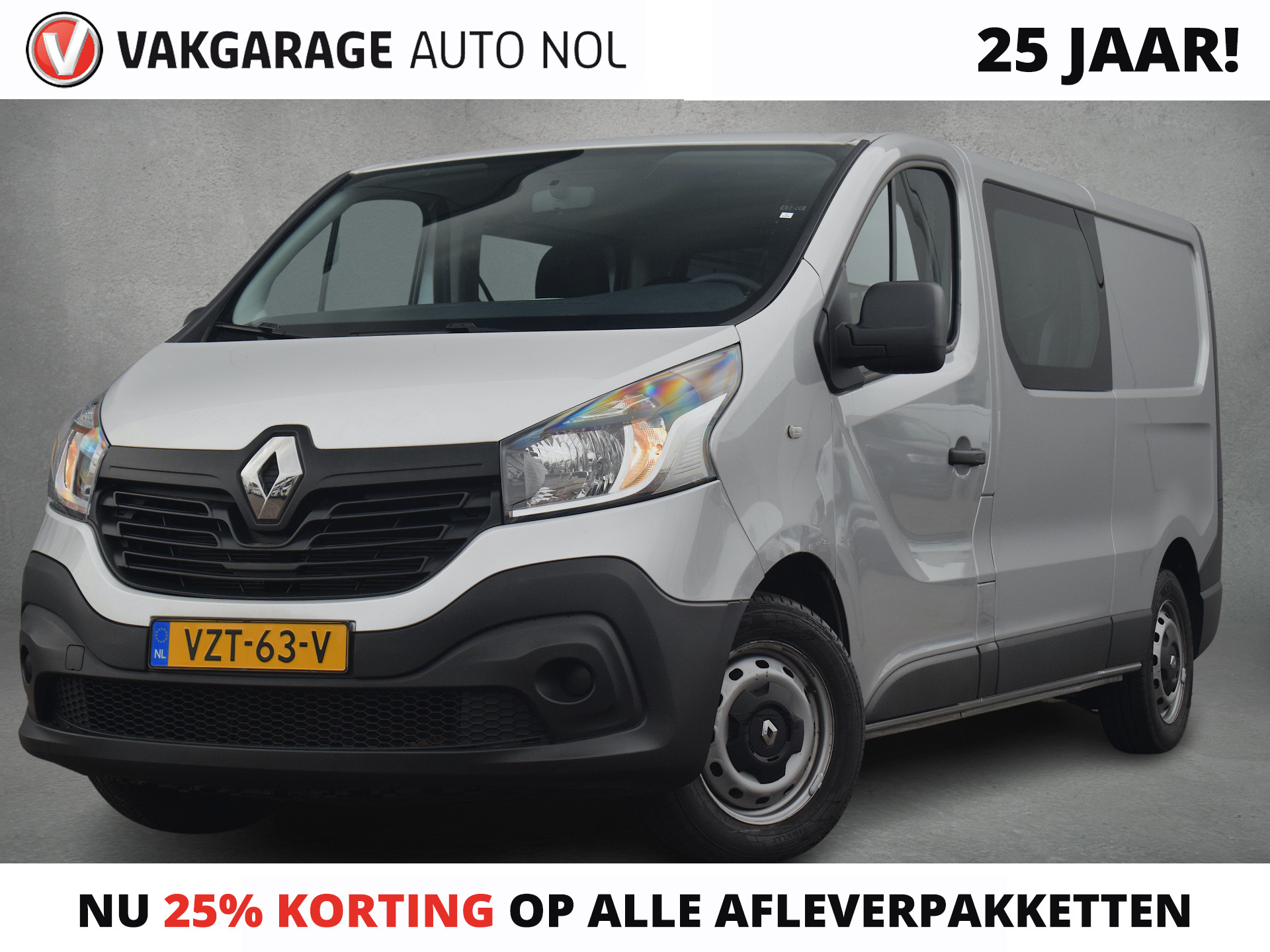 Renault Trafic 1.6 dCi T29 L2H1 DC Marge bus | Geen BTW | Cruise | Airco | Elektrische Ramen