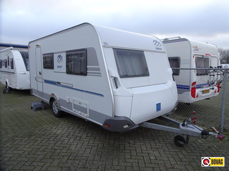 Knaus Sport 450 FS Voortent fietsenrek